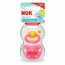 NUK Signature Silikon-Schnuller 18-36m (1x Packung mit 2 Schnullern)