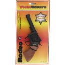 Sohni-Wicke Western Colt Rodeo 100-Schuss Zündplättchen Pistole Sheriff Cowboy mit 1000 Schuss + usy Block