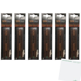 200 Schuss Streifen-Munition Blister für Wicke Euro Caps Schusspistolen 6er Pack (6x 4x50 Schuss Streifen) + usy Block