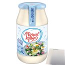 Miracel Whip So leicht Salatcreme mit fettreduziertem Joghurt 4,9% Fett 500g  + usy Block