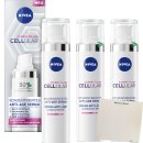 Nivea Exoert Filler Cellular Konzentriertes Anti-Age Serum 3er Pack (3x40ml Fläschchen) + usy Block