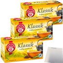 Teekanne Origins Klassik Traditionelle Mischung Schwarzer Tee 3er Pack (3x 20x1,75g Packung) + usy Block