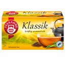 Teekanne Origins Klassik Traditionelle Mischung Schwarzer Tee 6er Pack (6x 20x1,75g Packung) + usy Block