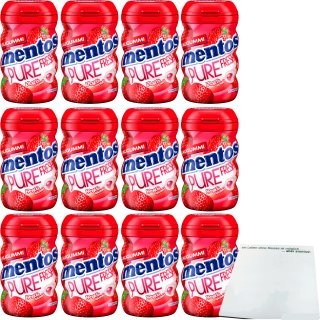 Mentos Gum Pure Fresh Erdbeere 8003440990957 80847656