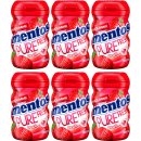 Mentos Gum Pure Fresh Erdbeere 2er Pack (12x70g Dose) + usy Block