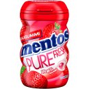 Mentos Gum Pure Fresh Erdbeere 2er Pack (12x70g Dose) + usy Block