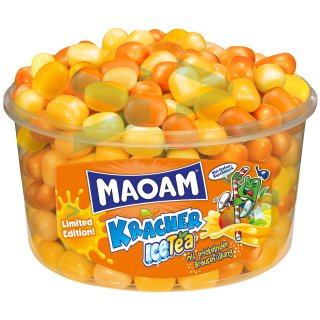 Haribo Maoam Kracher Ice Tea Runddose 4001686335239