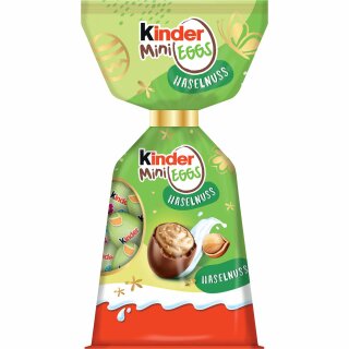 Ferrero Kinder Mini Eggs Haselnuss (85g Packung)