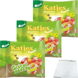 Katjes Family Glücksherzen Sauer 4037400344300