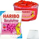 Haribo Herzbeben Liebeserzen Erdbeerliebe Fruchtgummi...