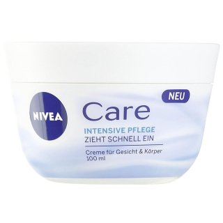 Nivea Creme Care Intensive Pflege für Gesicht & Körper (100ml Dose)
