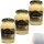 Maille Dijonnaise Senfcreme 3er Pack (3x330ml Glas) + usy Block