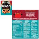 Heinz Baked Beanz Hot Chili High in Protein 3er Pack (3x390g Dose) + usy Block