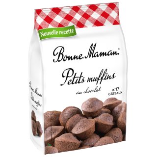 Bonne Maman Schokoladenmuffins Petits Muffins au Chocolat (1x235g Packung)