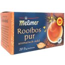 Meßmer Rooibostee pur aromatisch-mild 20 Teebeutel 6er Pack (6x40g Packung)+ usy Block