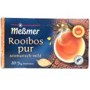 Meßmer Rooibostee pur aromatisch-mild 20 Teebeutel 6er Pack (6x40g Packung)+ usy Block