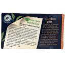 Meßmer Rooibostee pur aromatisch-mild 20 Teebeutel 6er Pack (6x40g Packung)+ usy Block