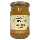 Chivers Ginger Ingwer-Konfitüre Extra 3er Pack (3x340g Glas) + usy Block