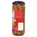 Meica Saft-Bockwurst in Eigenhaut 8 Würstchen extra zart 3er Pack (3x360g Glas) + usy Block