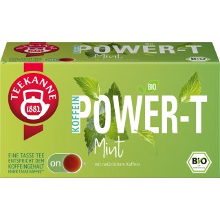 TEEKANNE Power-T Orange mit natürlichem Orangenaroma und Koffein