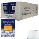 Nordzucker Sweet Family Glücks-Würfel Würfelzucker in dekorativen Formen 12er VPE (12x500g) + usy Block