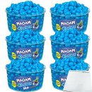 Maoam Kracher Blue 6er Pack (6x 265St, 1200g Dose) + usy Block