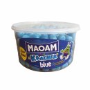Maoam Kracher Blue 6er Pack (6x 265St, 1200g Dose) + usy Block