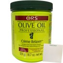 Organic Root Salon Olive Oil Professional Creme Relaxer (531g Dose) + usy Block