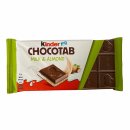 kinder chocotab Testpaket (4x80g Tafel) + usy Block