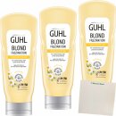 Guhl Spülung Blond Faszination mit Kamille 3er Pack (3x200ml Flasche) + usy Block
