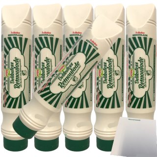 Popp Delikatess Remoulade 6er Pack (6x875ml) + usy Block
