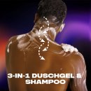 Axe Artificial Intelligence Intense 3-in-1 Duschgel (250ml Flasche)