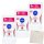 Nivea Deo Stick Dry Comfort 3er Pack (3x50ml Flasche) + usy Block