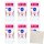 Nivea Deo Stick Dry Comfort 6er Pack (6x50ml Flasche) + usy Block