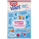 Dr. Oetker Vitalis weniger Süß Knusper Himbeere Müsli 3er Pack (3x425g Packung) + usy Block