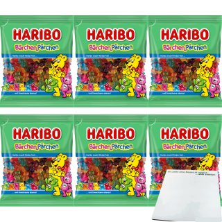 Haribo Bärchen-Pärchen Fruchtgummi 160g Beutel Bärchen Pärchen