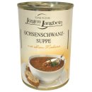 Jürgen Langbein Ochsenschwanz-Suppe mit edlem Madeira 6er Pack (6x0,4 L) + usy Block