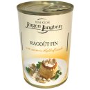Jürgen Langbein Ragout Fin mit zartem Kalbsfleisch 6er Pack (6x400g Dose) + usy Block