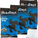 Toms Pingvin Heksehyl Salzige Salmiak-Lakritze Lakritze Hexenheuler 3er Pack (3x1000g) + usy Block