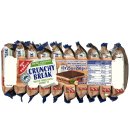 G&G Crunchy Break Milch-Haselnuss-Schnitte 10x25g  MHD 25.03.2024 Sonderpreis