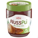 Nusspli Nuss-Nougat-Creme ohne Palmöl 3er Pack (3x300g Glas) + usy Block