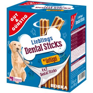 Gut & Günstig Lieblings Denta Sticks Multipack (720g Packung)