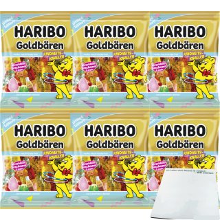 Haribo Goldbären Kindheitsknaller 175g Fruchtgummi zuckerwatte kirschlolli wackelpudding cola