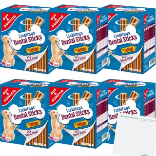 Gut & Günstig Lieblings Denta Sticks Multipack 6er Pack (6x720g Packung) + usy Block