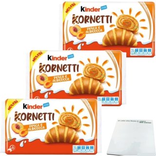 kinder kornetti pesca e Albicocca