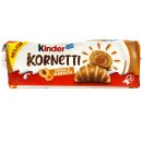 kinder Kornetti Pesca e Albicocca Pfirsich & Aprikose 6er Pack (6x252g Packung) + usy Block
