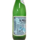 San Pellegrino Natürliches Mineralwasser mit Kohlensäure NL 3er Pack (3x750ml Flasche) + usy Block