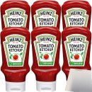 Heinz Tomato Ketchup der Klassiker 6er Pack (6x500ml Flasche) + usy Block