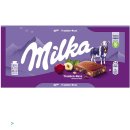 Milka Trauben-Nuss Alpenmilch-Schokolade mit Rosinen und Haselnüssen 6er Pack (6x100g Tafel) + usy Block