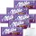 Milka Trauben-Nuss Alpenmilch-Schokolade mit Rosinen und Haselnüssen 6er Pack (6x100g Tafel) + usy Block